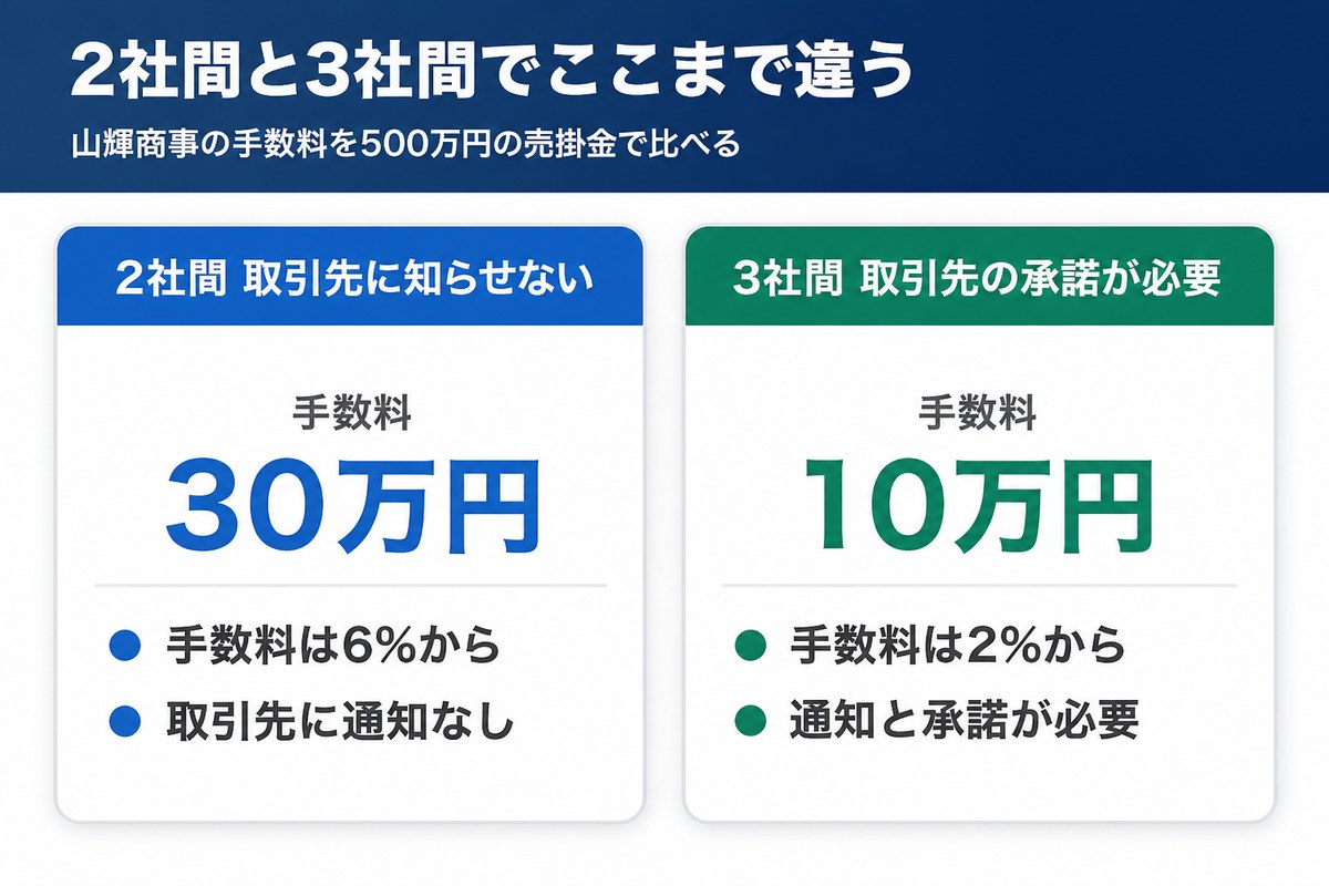 山輝商事の条件をまとめた図